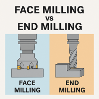 🌀 Face Milling vs End Milling – CNC Machining में क्या फर्क है?