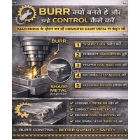 Why Burrs Form and How to Control Them – A Simple Machining Guide Why Burrs Form and How to Control Them – A Simple Machining Guide