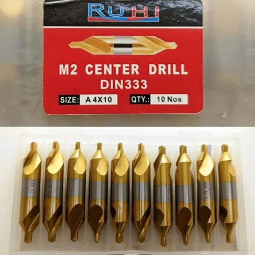 RUHI Center Drill Type A 4 X 10 RUHI Center Drill Type A 4 X 10