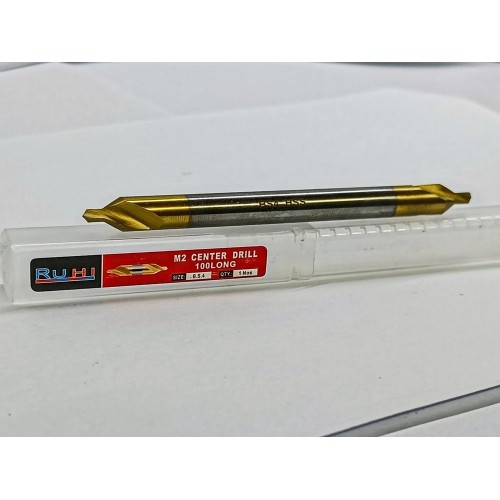 RUHI Center Drill BS4 X 100 mm Long