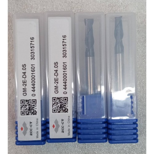 GM-2E-D4*4*50 Solid Carbide Two Flute End Mill ZCC