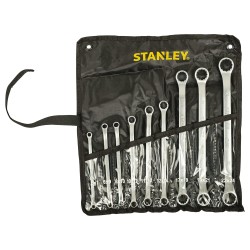 Stanley Shallow Offset Ring Spanner Set – ANSI 9 Pcs