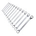 Stanley Shallow Offset Ring Spanner Set – CRV 12 Pcs, Bi-Hex