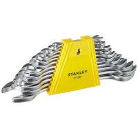 Stanley Double Open End Spanner Set – CRV 12 Pcs Stanley Double Open End Spanner Set – CRV 12 Pcs