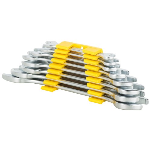 Stanley Double Open End Spanner Set – CRV 8 Pcs