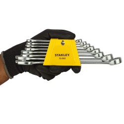 Stanley Combination Spanner Set – CRV 8 Pcs Stanley Combination Spanner Set – CRV 8 Pcs