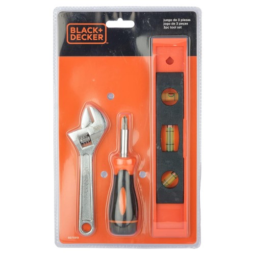 BLACK DECKER 3 Pc Tools Kit