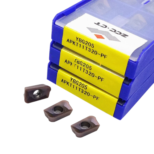 ZCC APKT11T320-PF Carbide Insert YBG205 (Pack of 10)