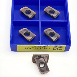 ZCC APMT1135PDR Carbide Insert YBG205 (Pack of 10) ZCC APMT1135PDR Carbide Insert YBG205 (Pack of 10)