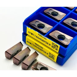 ZCC APMT160408PDER Carbide Insert YBG205 (Pack of 10) ZCC APMT160408PDER Carbide Insert YBG205 (Pack of 10)