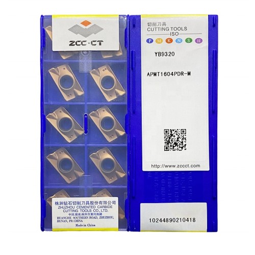 ZCC APMT1604PDR-M Carbide Insert YB9320 (Pack of 10)
