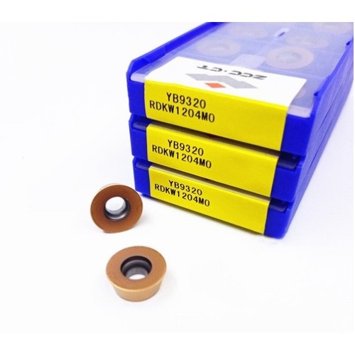 ZCC RDKW1204MO Carbide Insert YB9320 (Pack of 10) ZCC RDKW1204MO Carbide Insert YB9320 (Pack of 10)