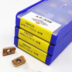 ZCC APKT11T312-APM Carbide Insert YB9320 (Pack of 10) ZCC APKT11T312-APM Carbide Insert YB9320 (Pack of 10)