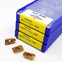 ZCC APKT11T320-APM Carbide Insert YB9320 (Pack of 10) ZCC APKT11T320-APM Carbide Insert YB9320 (Pack of 10)