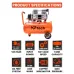 KP Tech Oil-Free Silent Air Compressor BK–AC24L