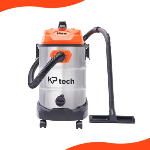 KP Tech 1400W 30L Stainless Steel Wet & Dry Vacuum Cleaner BK–VC301200