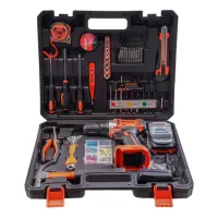KP Tech 20V Cordless Drill Kit with 47pcs Accessories BK–CLDK3501 KP Tech 20V Cordless Drill Kit with 47pcs Accessories BK–CLDK3501