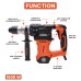 KP Tech 1500W Rotary Hammer BK–RH1500
