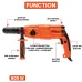 KP Tech 800W Rotary Hammer BK–RHD26-1