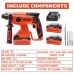 KP Tech 20V Cordless Rotary Hammer BK–CLR22004