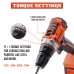 KP Tech 12V Cordless Drill BK–CLID25002