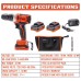 KP Tech 12V Cordless Drill BK–CLID25002