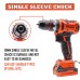 KP Tech 12V Cordless Impact Drill BK–CLID35002