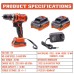 KP Tech 12V Cordless Impact Drill BK–CLID35002