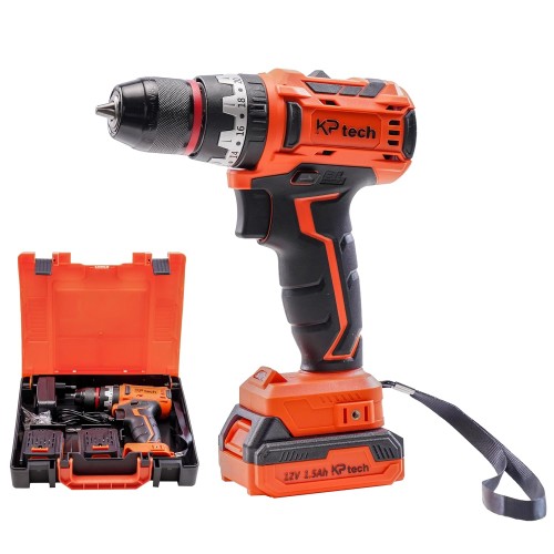 KP Tech 12V Cordless Impact Drill BK–CLID35002
