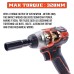 KP Tech 20V Cordless Impact Wrench & Driver BK–CLW3202