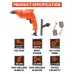 KP Tech 500W Variable Speed Electric Drill BK–D1050 KP Tech 500W Variable Speed Electric Drill BK–D1050