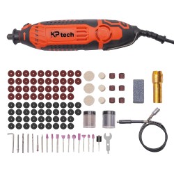 KP Tech 200W Variable Speed Mini Grinder Kit BK–M1311 KP Tech 200W Variable Speed Mini Grinder Kit BK–M1311